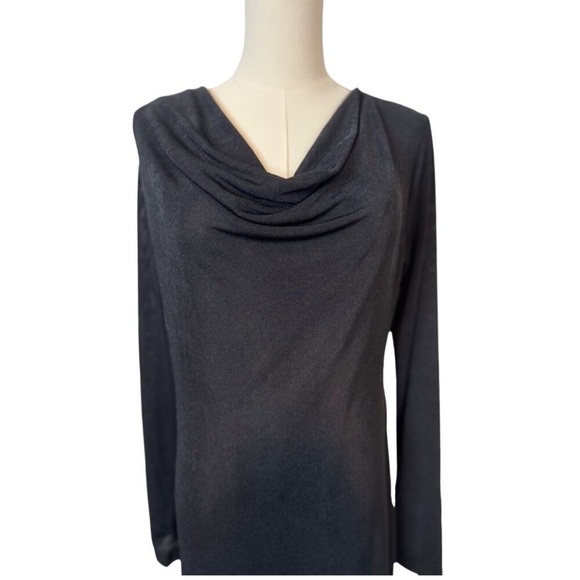 Band of the free long Black Maxi cocktail Dress size small - Picture 3 of 9